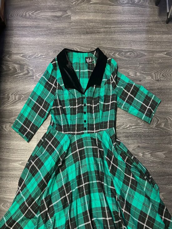 Hell Bunny Dresses & Skirts - Hell Bunny Tartan Swing Dress